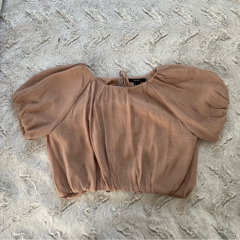 Forever 21 Open Back Blouse